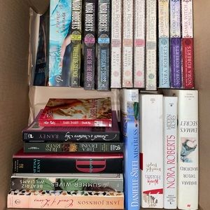 Nora roberts, Danielle steel, various authors